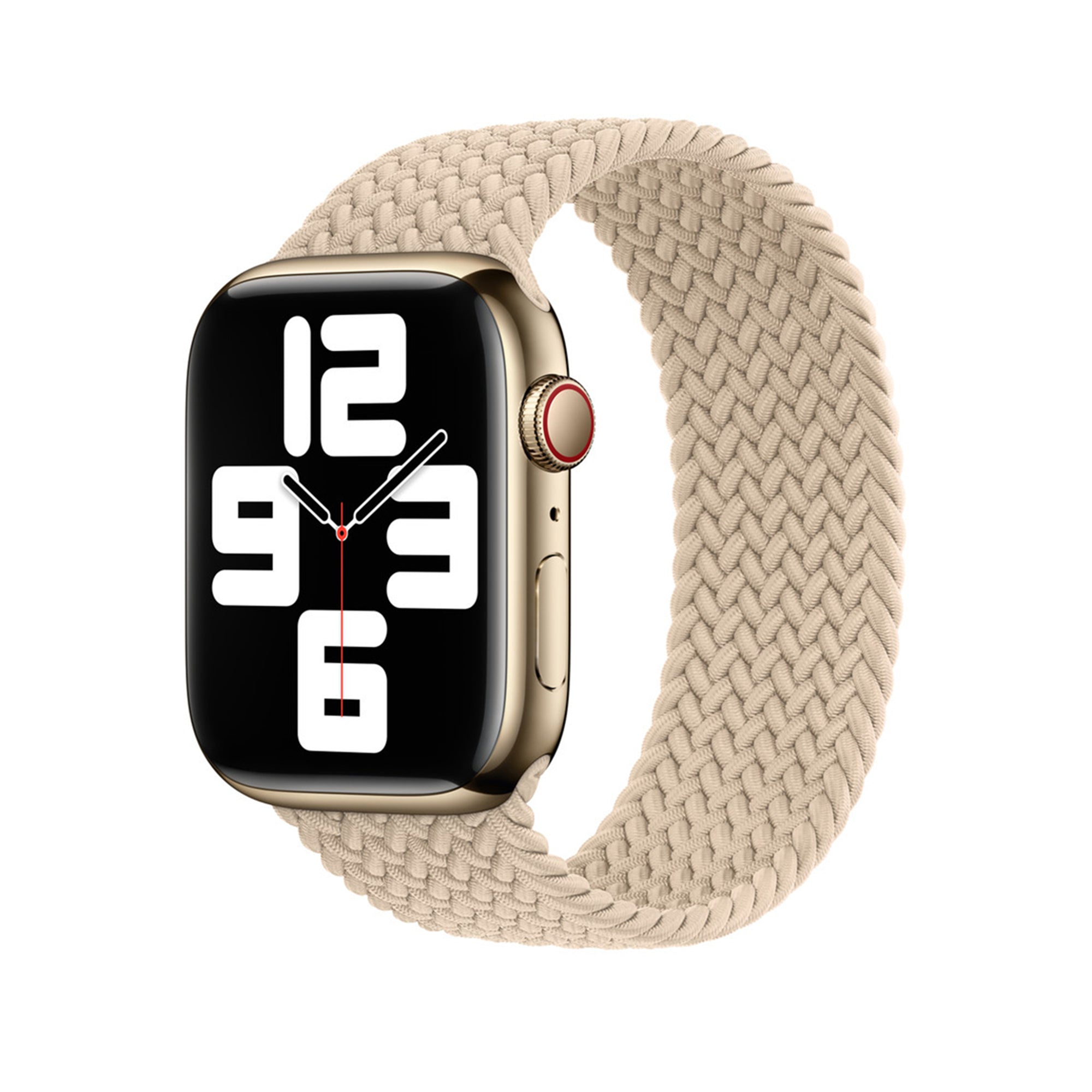 Bracelet de remplacement tressé à boucle solo pour Apple Watch iWatch Bracelet de remplacement tressé à boucle solo pour Apple Watch iWatch